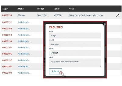 Password Protected Database