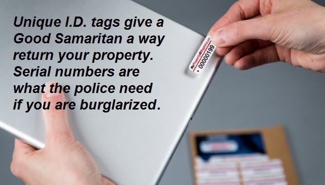 Tag and Title Your Portable Electronics