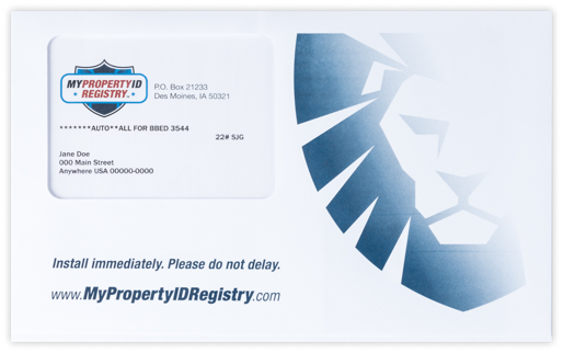 A Security System That Arrives in an Envelope